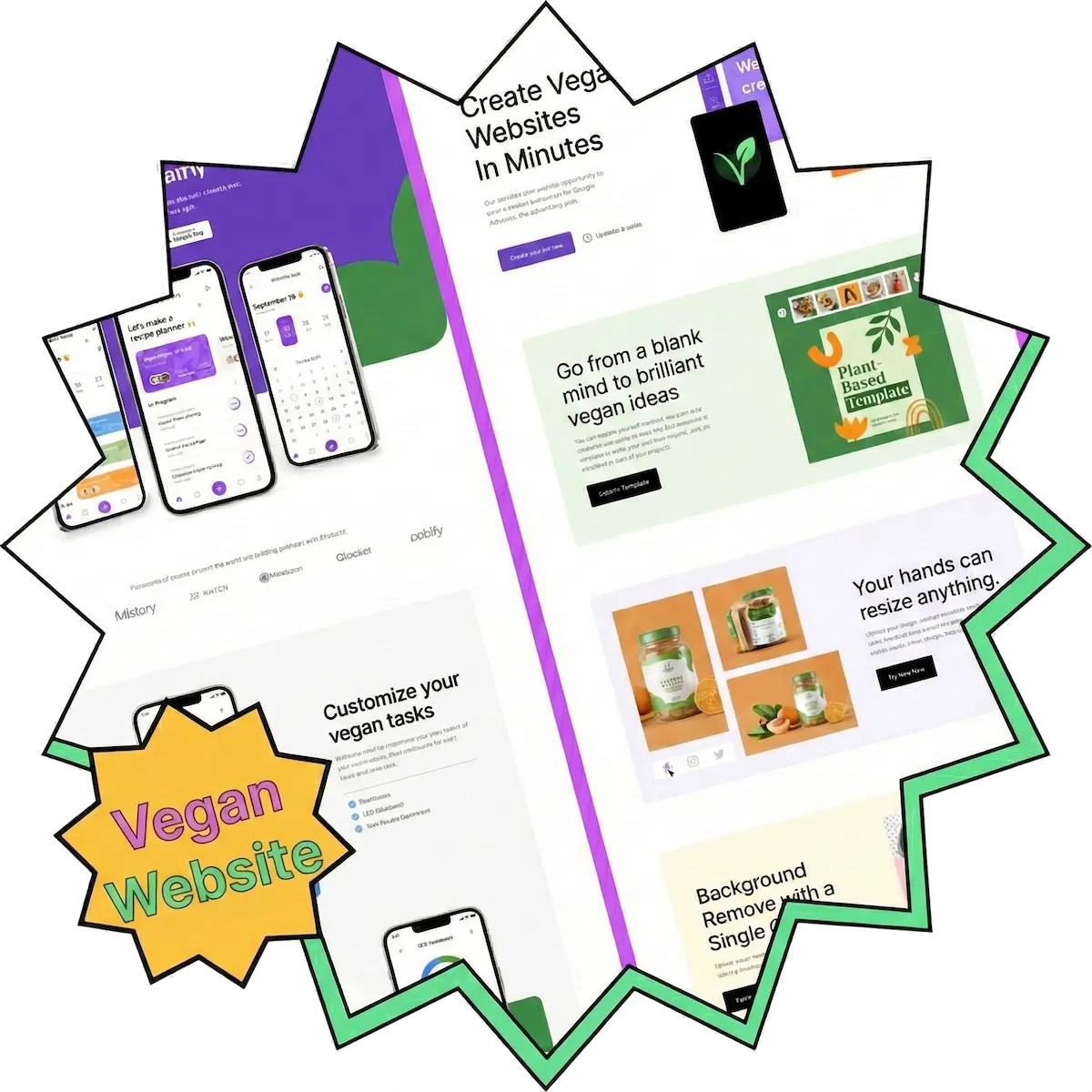 vegan web design service