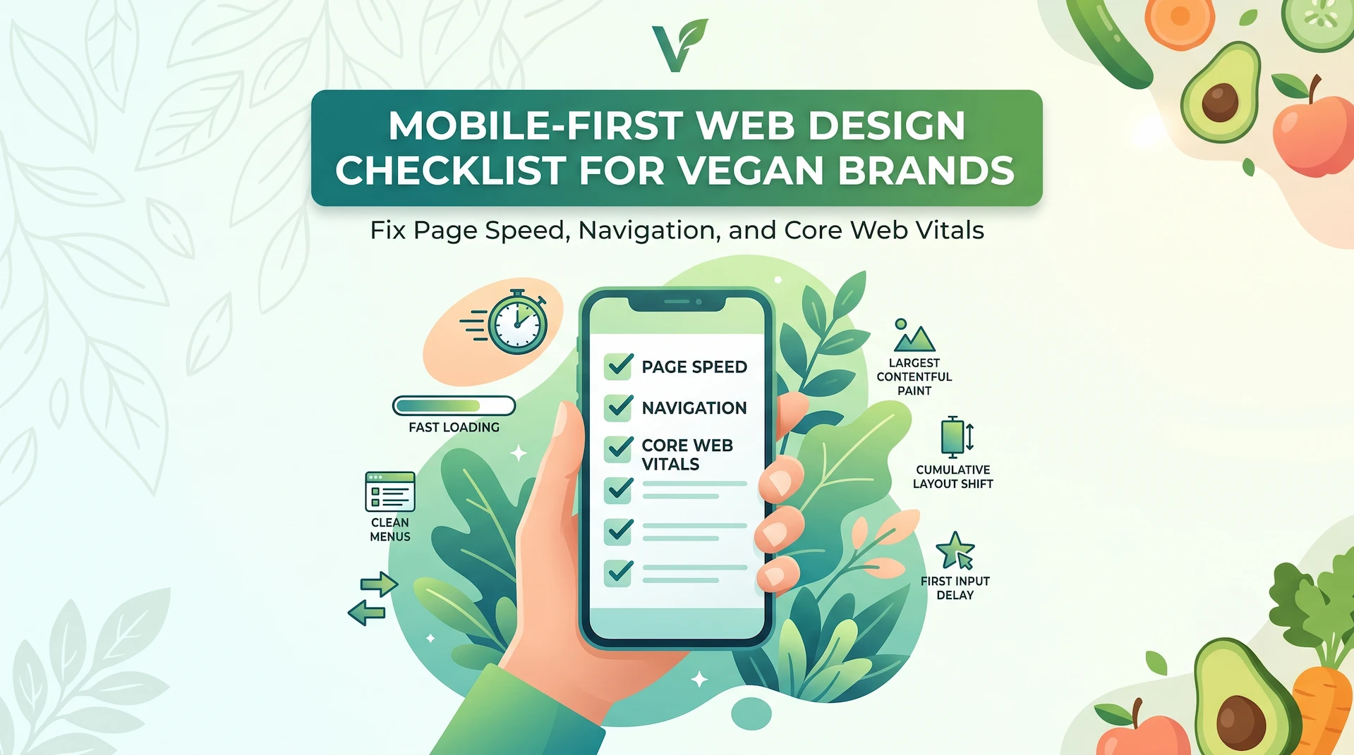 MOBILE-FIRST WEB DESIGN FOR VEGAN BRANDS