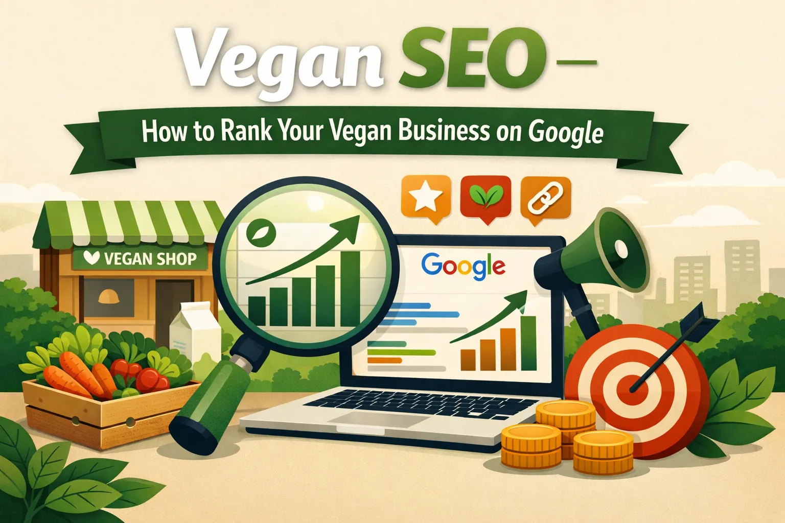 Vegan SEO Rank on Google
