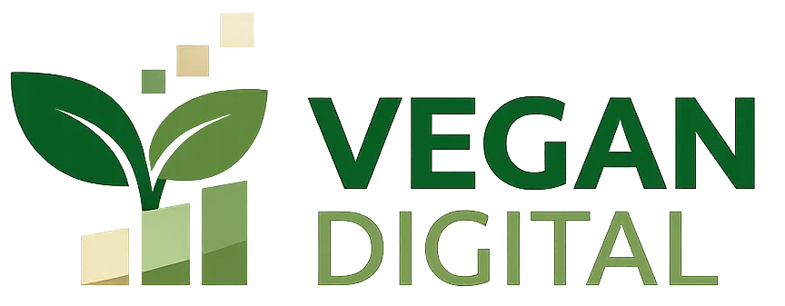 vegan digital logo