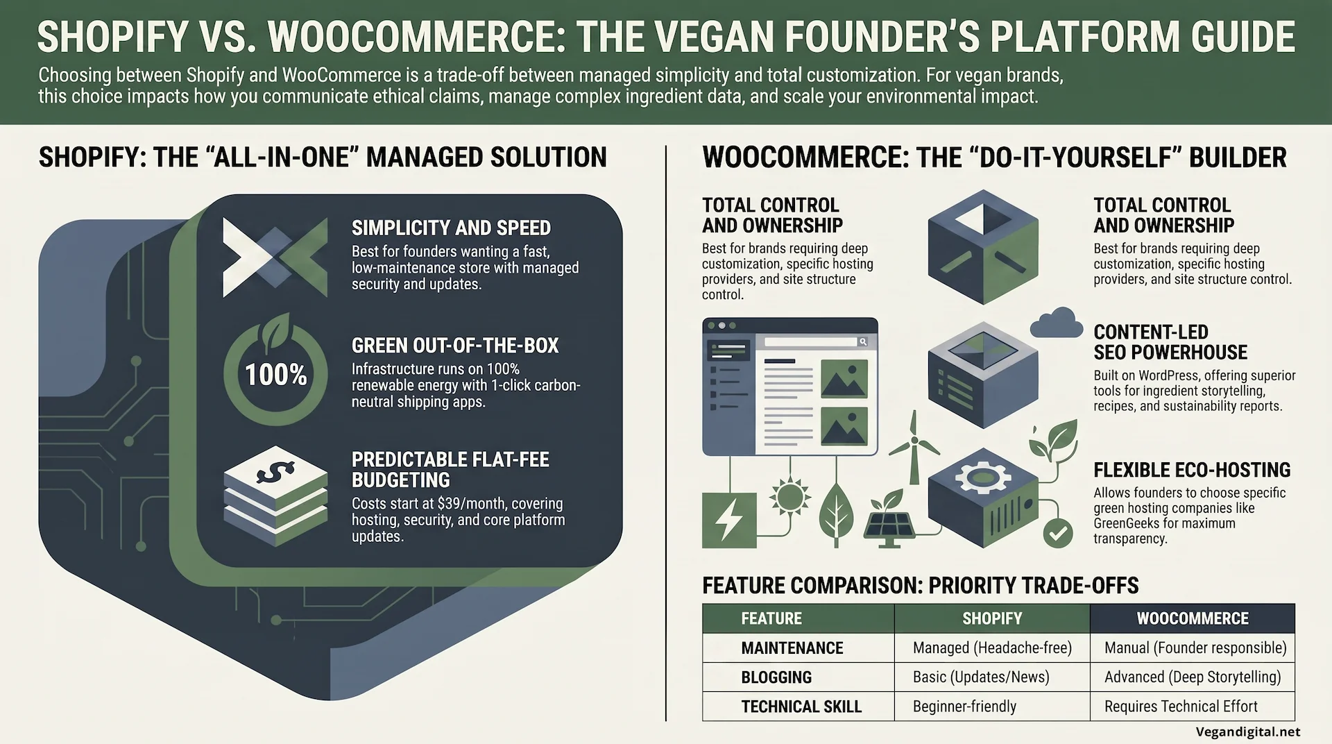 shopify vs woocommerce comparison